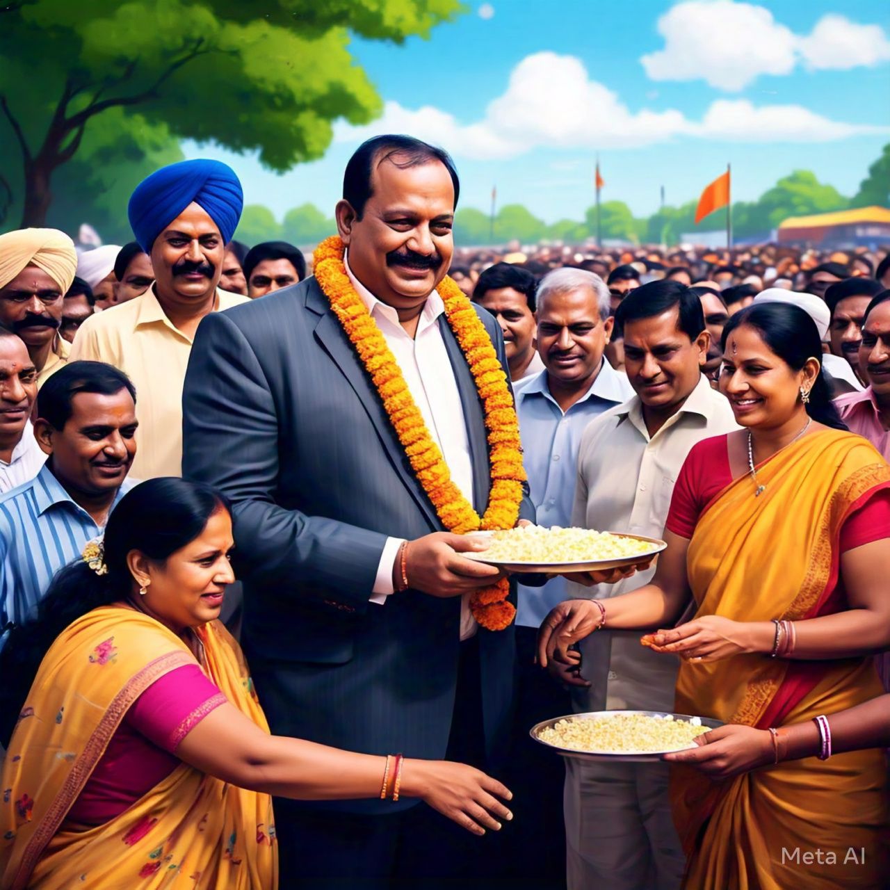 মন্ত্রীর মিষ্টি বিপত্তি