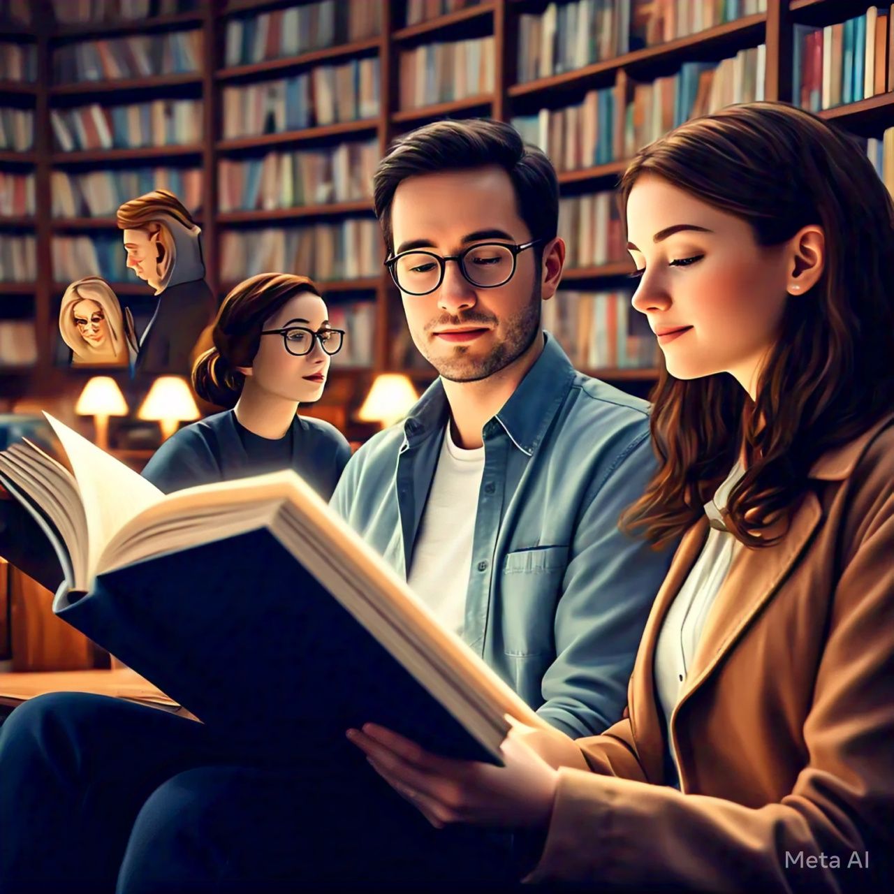 লাইব্রেরির নীরব ভালোবাসা