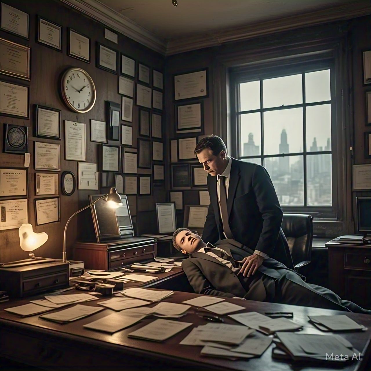 ঘড়ির কাঁটায় খুন